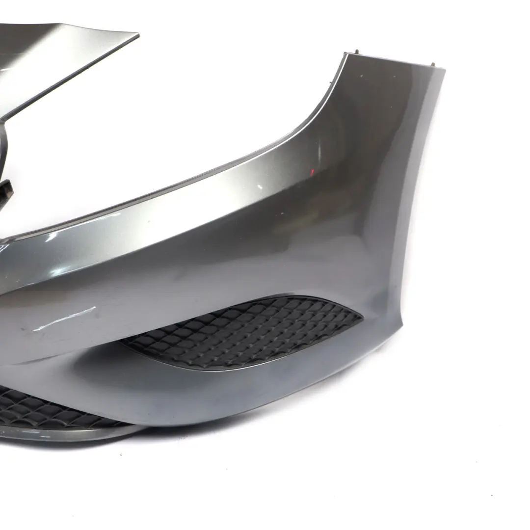 Mercedes W176 Front Bumper Trim Panel Mountain Grey Metallic - 787 - SKU A1768800640-MG - Part number A1768800640