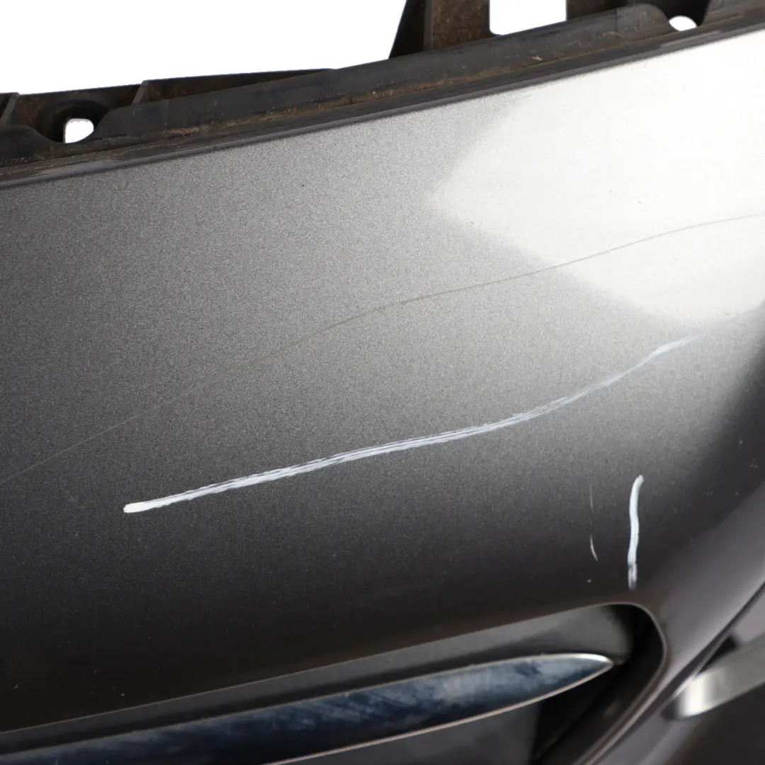 Front Bumper Trim Panel Mountain Grey Metallic - 787 to Mercedes W176 with Part number A1768800640 Mercedes W176 Front Bumper Trim Panel Mountain Grey Metallic - 787 - SKU A1768800640-MG - Part number A1768800640