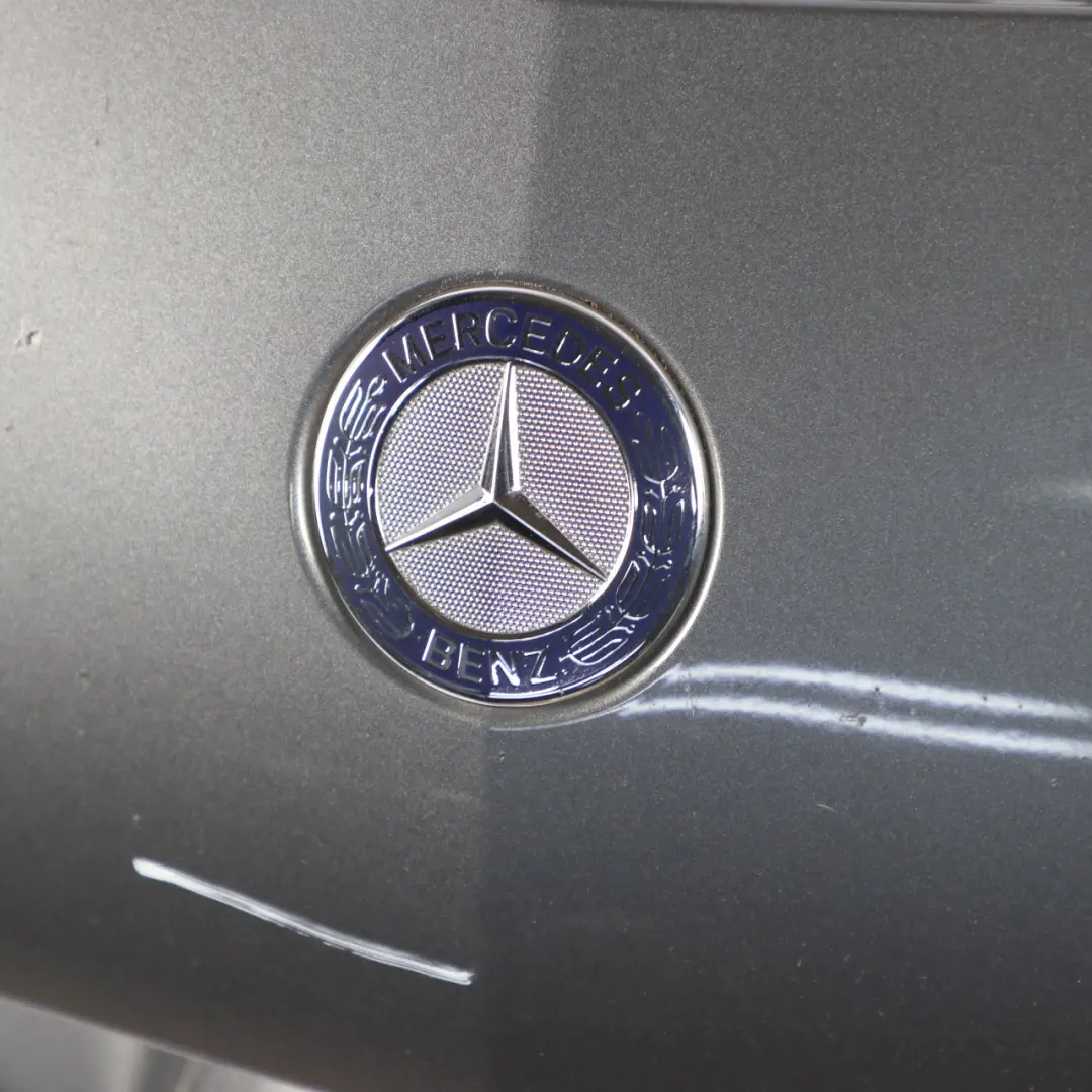 Mercedes W176 Front Bumper Trim Panel Mountain Grey Metallic - 787 - SKU A1768800640-MG - Part number A1768800640