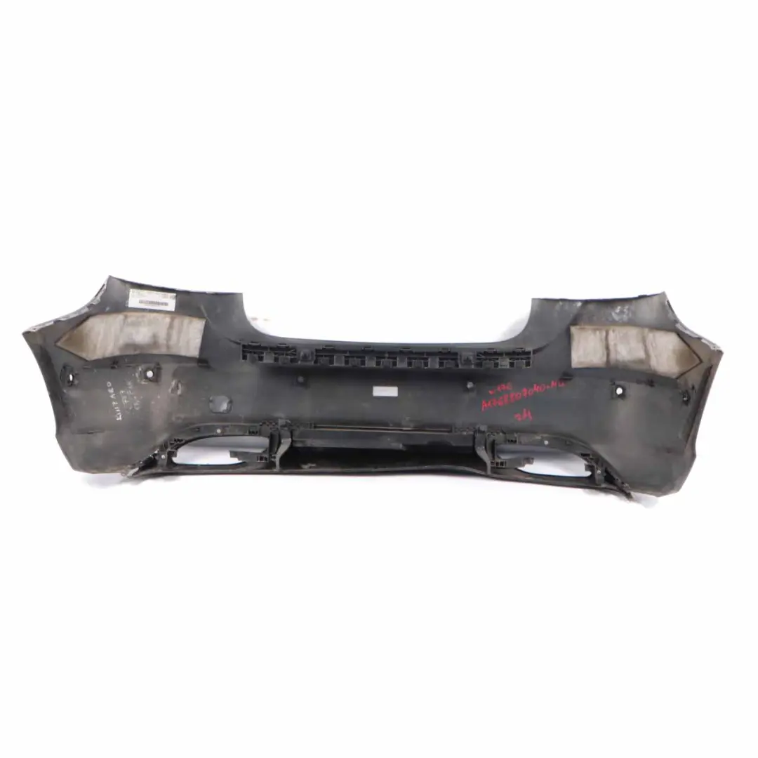 Bumper Rear Trim Panel Cover Mountain Grey Metallic - 787 to Mercedes W176 with Part number A1768850425 Mercedes W176 Bumper Rear Trim Panel Cover Mountain Grey Metallic - 787 - SKU A1768807040-MG1 - Part number A1768850425