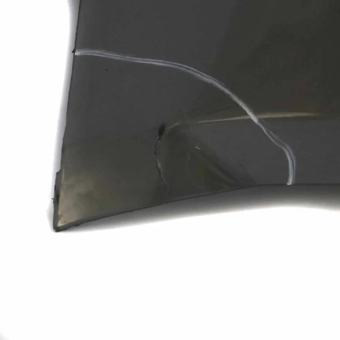 Bumper Rear Trim Panel Cover Mountain Grey Metallic - 787 to Mercedes W176 with Part number A1768850425 Mercedes W176 Bumper Rear Trim Panel Cover Mountain Grey Metallic - 787 - SKU A1768807040-MG - Part number A1768850425
