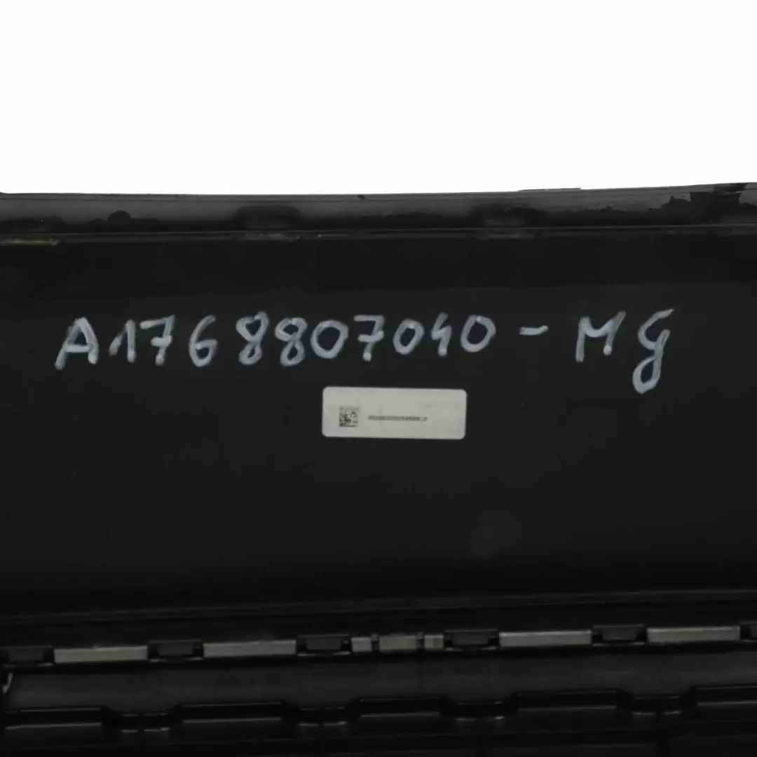Mercedes W176 Bumper Rear Trim Panel Cover Mountain Grey Metallic - 787 - SKU A1768807040-MG - Part number A1768850425