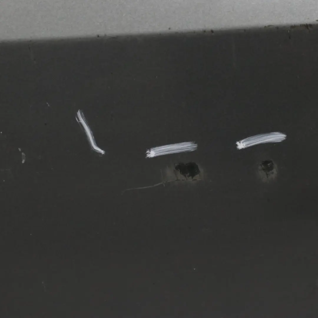 Bumper Rear Trim Panel Cover Mountain Grey Metallic - 787 to Mercedes W176 with Part number A1768850425 Mercedes W176 Bumper Rear Trim Panel Cover Mountain Grey Metallic - 787 - SKU A1768807040-MG - Part number A1768850425