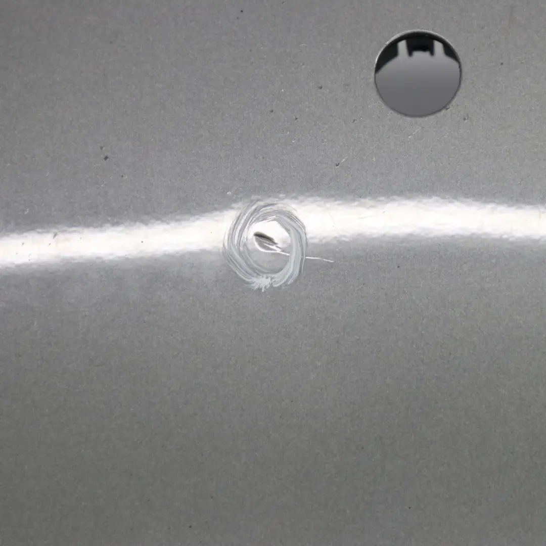 Bumper Rear Trim Panel Cover Mountain Grey Metallic - 787 to Mercedes W176 with Part number A1768850425 Mercedes W176 Bumper Rear Trim Panel Cover Mountain Grey Metallic - 787 - SKU A1768807040-MG - Part number A1768850425