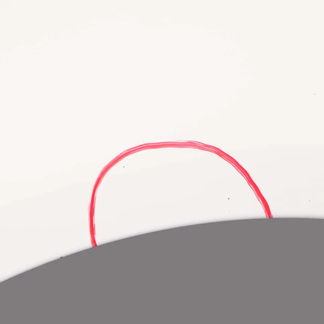 Wing Fender Panel Front Left N/S Side Trim Cover Calcite White to Mercedes W176 with Part number A1768810101 Mercedes W176 Wing Fender Panel Front Left N/S Side Trim Cover Calcite White - SKU A1768810101-CW - Part number A1768810101