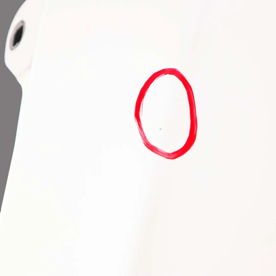 Wing Fender Panel Front Left N/S Side Trim Cover Calcite White to Mercedes W176 with Part number A1768810101 Mercedes W176 Wing Fender Panel Front Left N/S Side Trim Cover Calcite White - SKU A1768810101-CW - Part number A1768810101