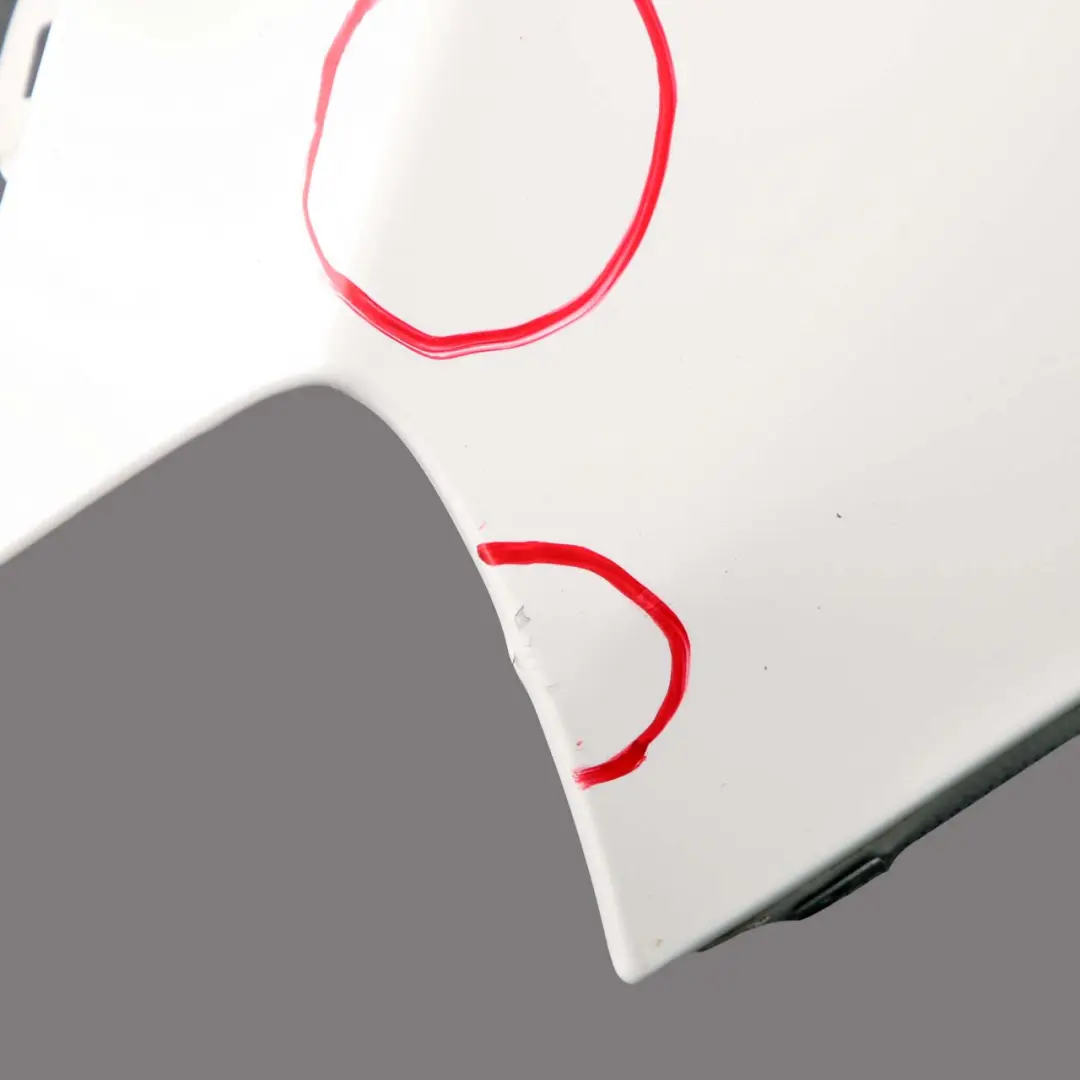 Mercedes W176 Wing Fender Panel Front Left N/S Side Trim Cover Calcite White - SKU A1768810101-CW - Part number A1768810101