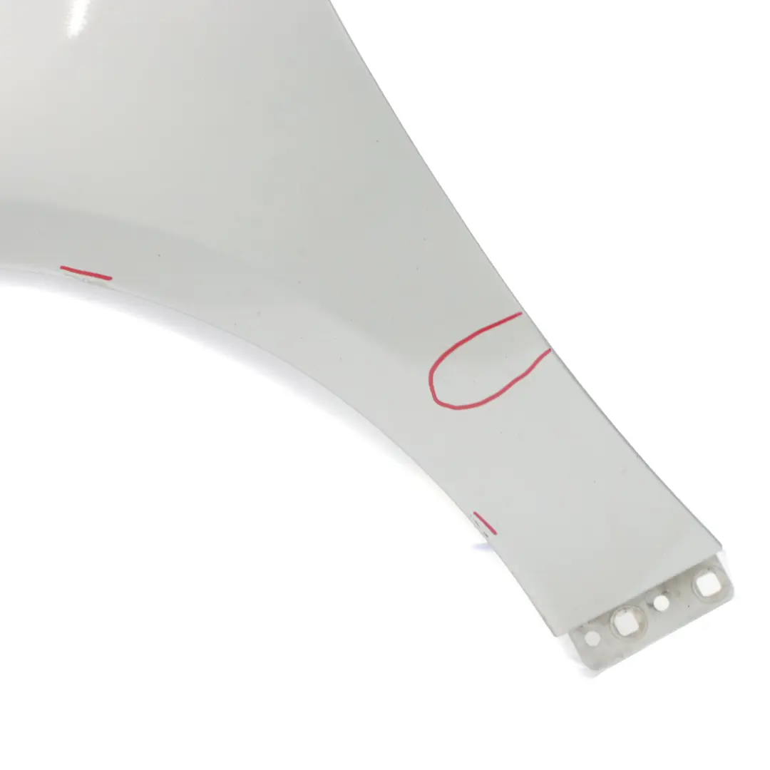 Pannello parafango copertura anteriore sinistro Polar Silver 761 per Mercedes W176 con numero di parte A1768810101 Mercedes W176 Pannello parafango copertura anteriore sinistro Polar Silver 761 - SKU A1768810101-PLS - Numero di parte A1768810101