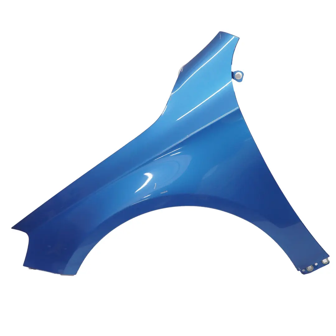 Wing Fender Panel Front Left N/S Side Cover South Seas Blue 162 to Mercedes W176 with Part number A1768810101 Mercedes W176 Wing Fender Panel Front Left N/S Side Cover South Seas Blue 162 - SKU A1768810101-SSB - Part number A1768810101