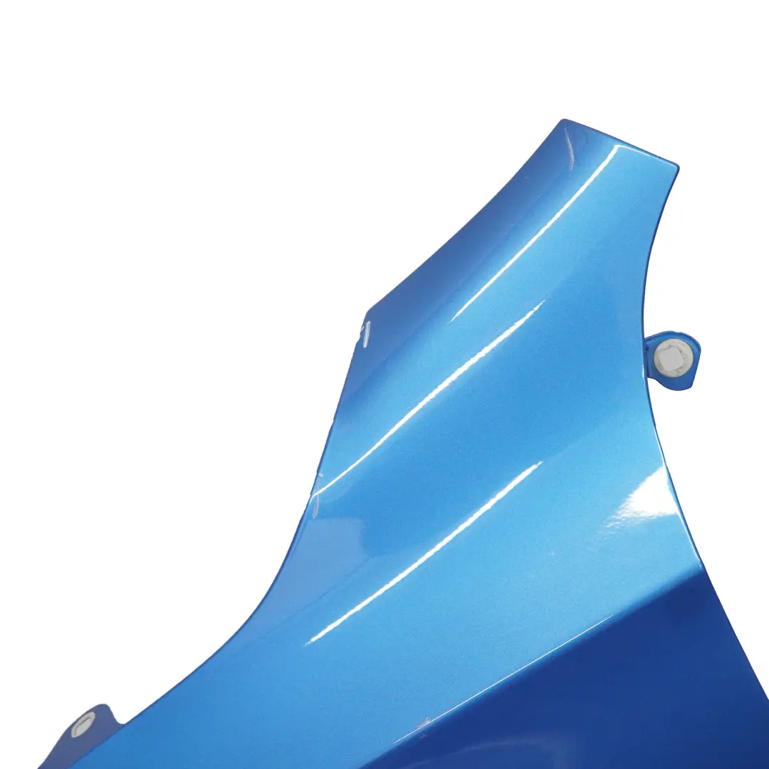 Wing Fender Panel Front Left N/S Side Cover South Seas Blue 162 to Mercedes W176 with Part number A1768810101 Mercedes W176 Wing Fender Panel Front Left N/S Side Cover South Seas Blue 162 - SKU A1768810101-SSB - Part number A1768810101