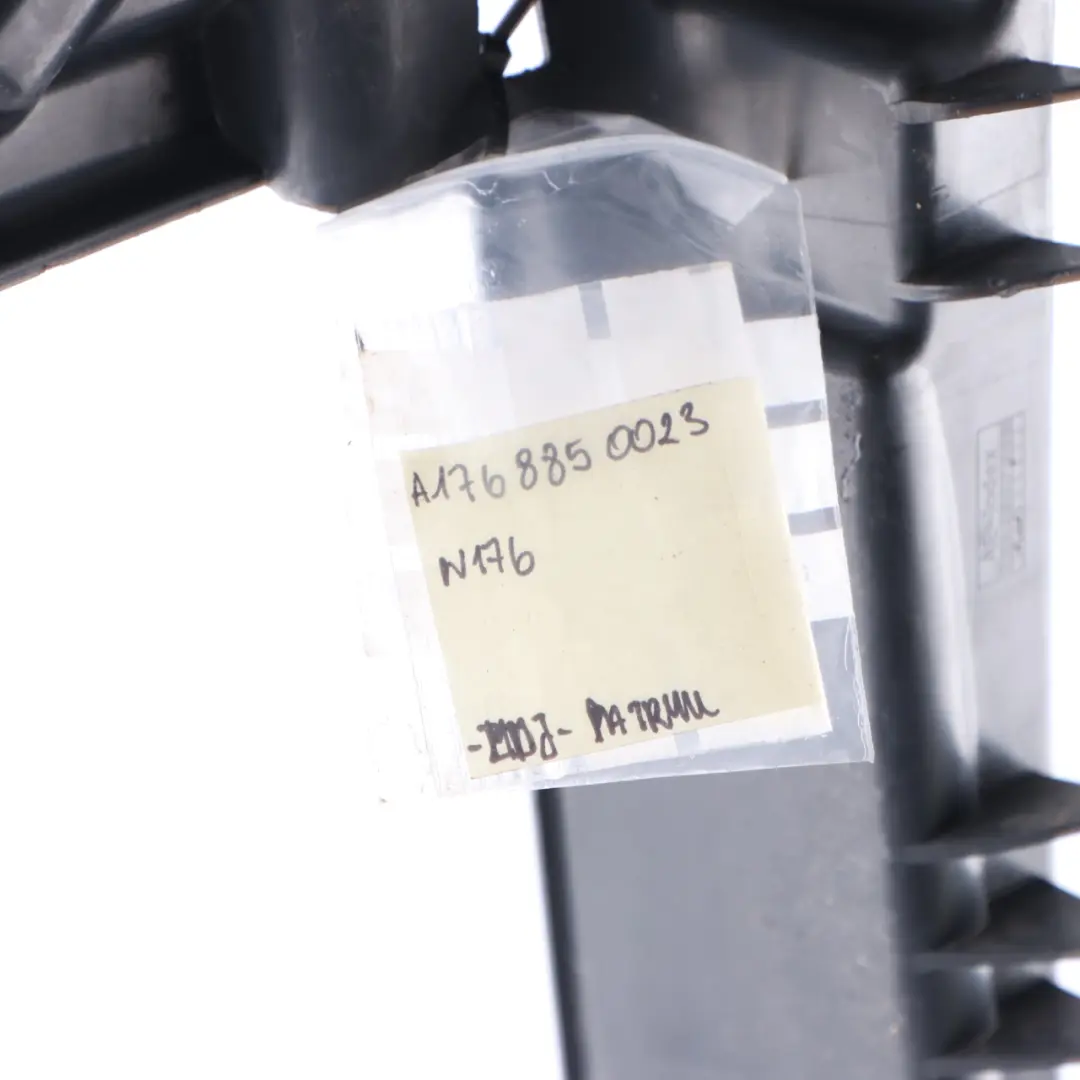 Front Bumper Core Centre Bracket Guide Cover Frame to Mercedes W176 with Part number A1768850023 Mercedes W176 Front Bumper Core Centre Bracket Guide Cover Frame - SKU A1768850023 - Part number A1768850023