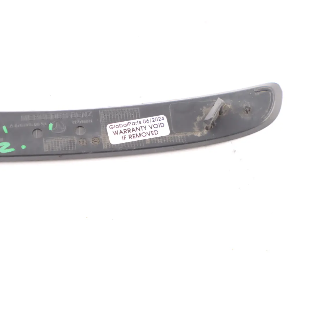 Paraurti Posteriore Sinistro Griglia Copertura per Mercedes W176 AMG con numero di parte A1768850053 Mercedes W176 AMG Paraurti Posteriore Sinistro Griglia Copertura - SKU A1768850053 - Numero di parte A1768850053