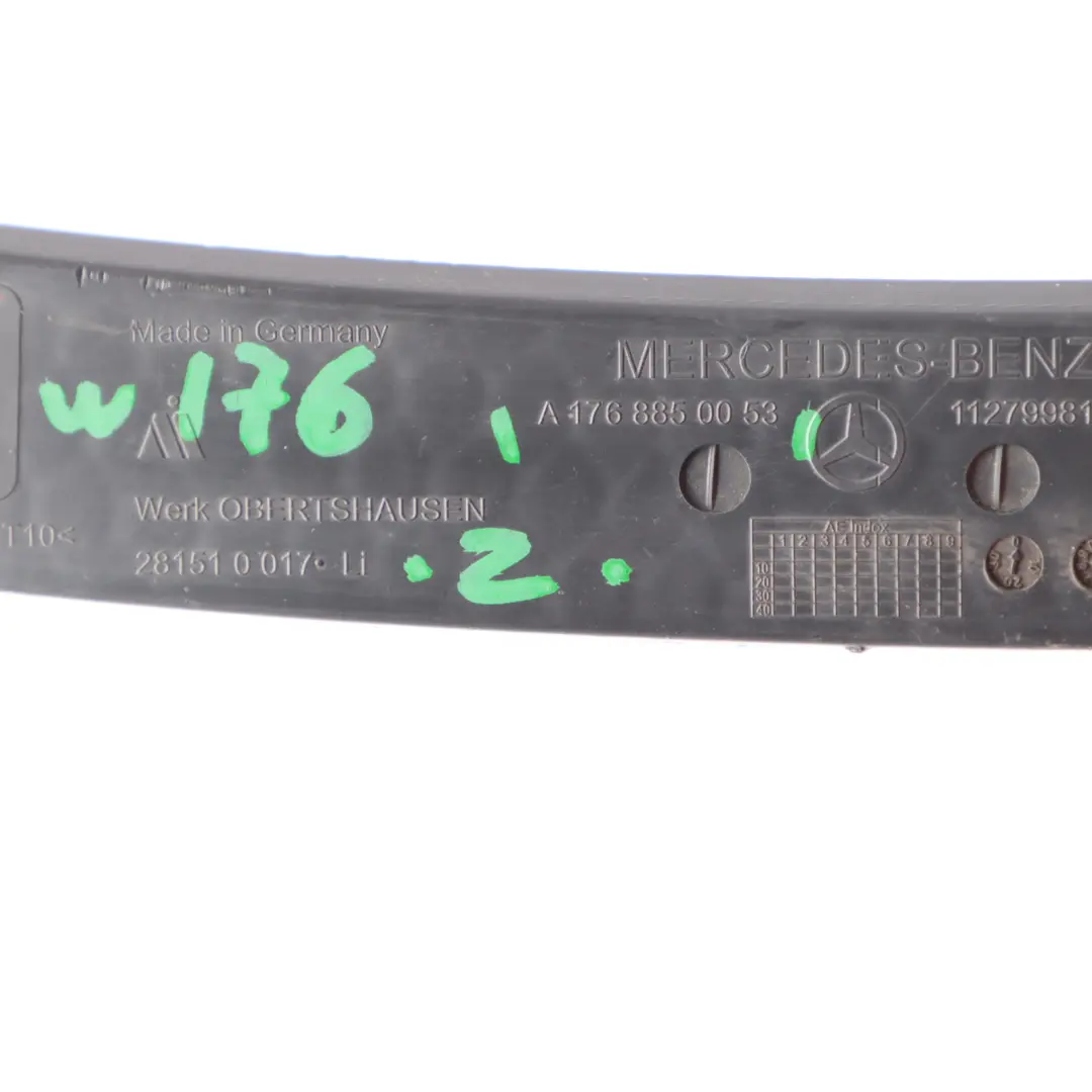 Paraurti Posteriore Sinistro Griglia Copertura per Mercedes W176 AMG con numero di parte A1768850053 Mercedes W176 AMG Paraurti Posteriore Sinistro Griglia Copertura - SKU A1768850053 - Numero di parte A1768850053