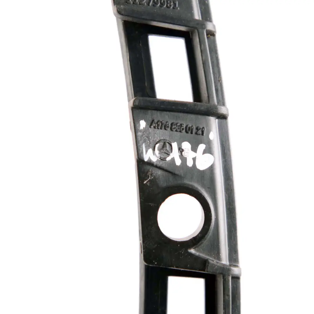 Mercedes W176 Staffa Paraurti Posteriore Destra Supporto Striscia - SKU A1768850121 - Numero di parte A1768850121