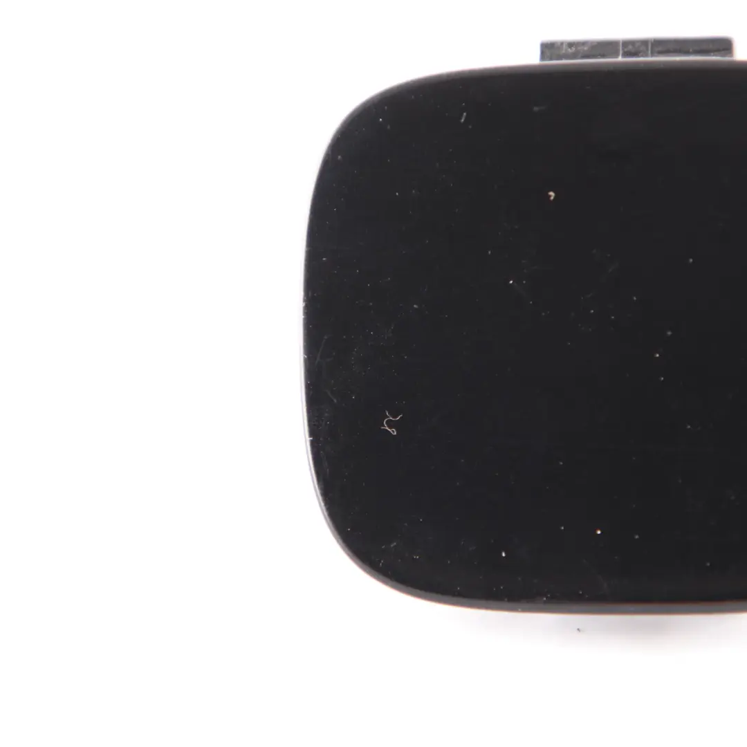 Bumper Flap Towing Eye Cover Kosmos Black - 191 to Mercedes W176 Rear with Part number A1768850222 Mercedes W176 Rear Bumper Flap Towing Eye Cover Kosmos Black - 191 - SKU A1768850222-KB - Part number A1768850222