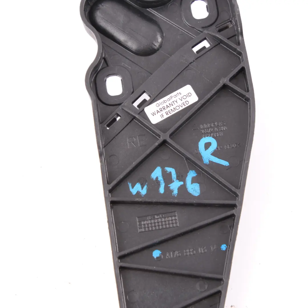Mercedes W176 Rear Bumper Bracket Right O/S Holder Mount Trim Strip - SKU A1768850314 - Part number A1768850314