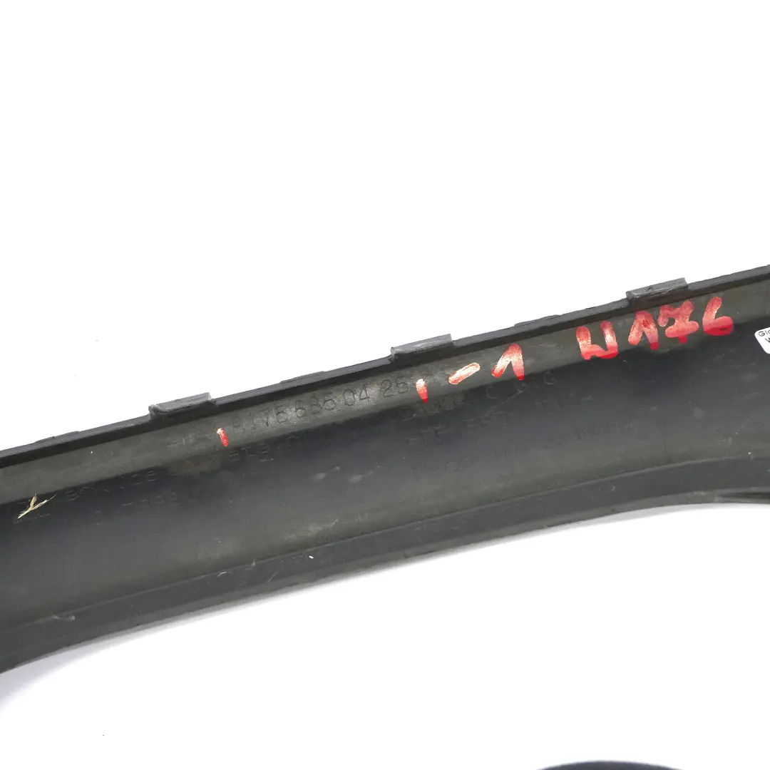 Mercedes W176 paraurti posteriore diffusore inferiore pannello - SKU A1768850425-1 - Numero di parte A1768850425