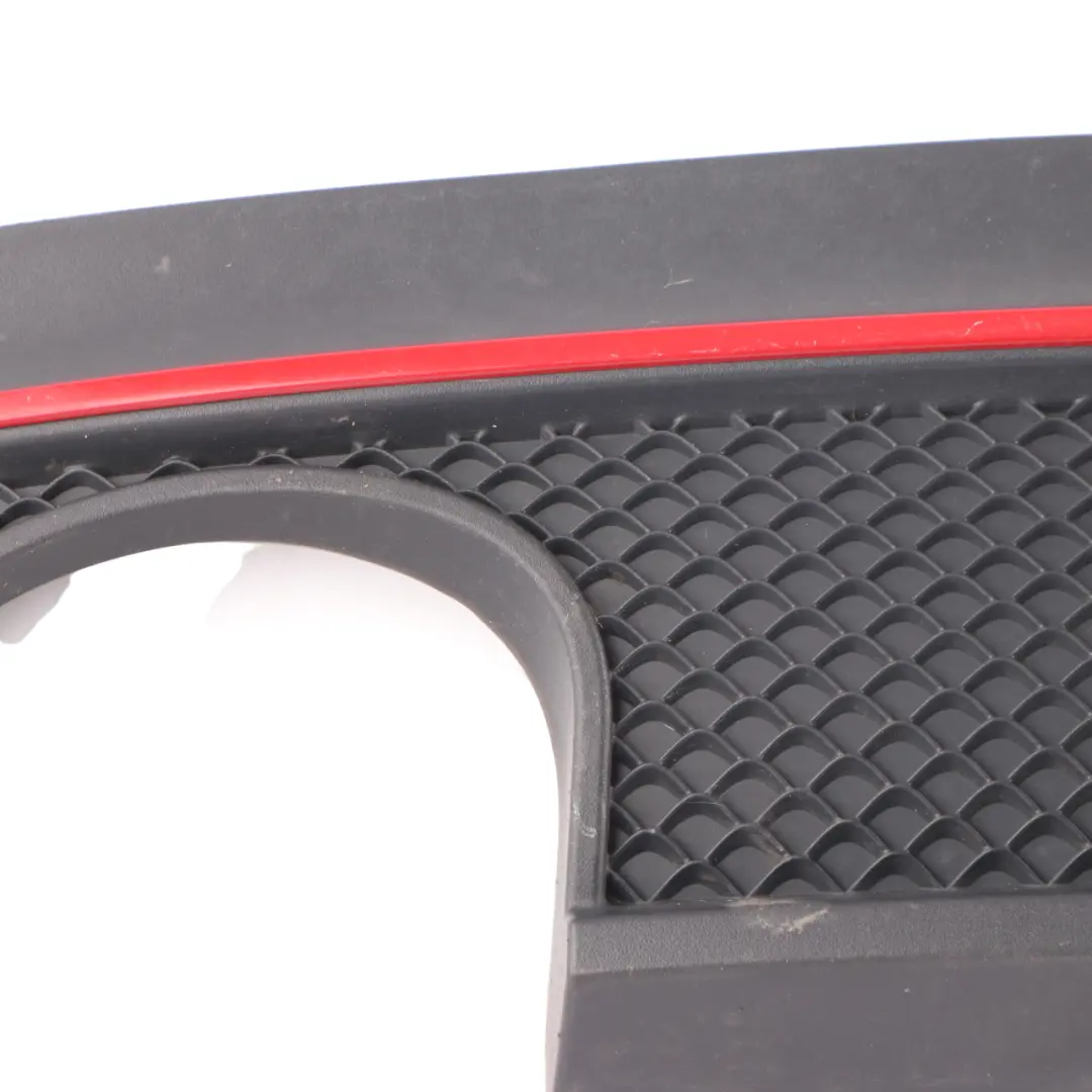 Bumper Lower Diffuser Trim Panel Cover to Mercedes W176 AMG Rear with Part number A1768852425 Mercedes W176 AMG Rear Bumper Lower Diffuser Trim Panel Cover - SKU A1768852425-1 - Part number A1768852425