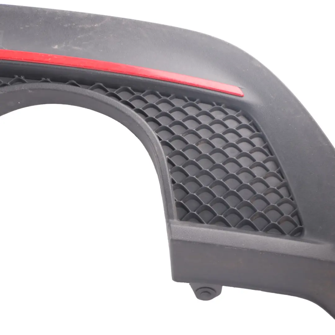 Bumper Lower Diffuser Trim Panel Cover to Mercedes W176 AMG Rear with Part number A1768852425 Mercedes W176 AMG Rear Bumper Lower Diffuser Trim Panel Cover - SKU A1768852425-1 - Part number A1768852425