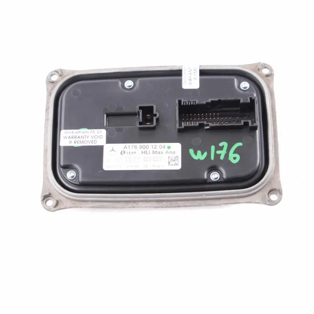 Modulo Luce Faro Unità Ballast LED per Mercedes W176 con numero di parte A1769001204 Mercedes W176 Modulo Luce Faro Unità Ballast LED - SKU A1769001204 - Numero di parte A1769001204