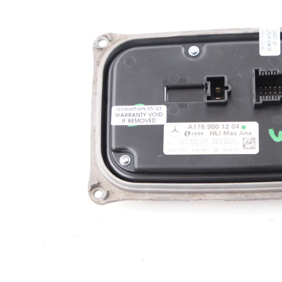 Modulo Luce Faro Unità Ballast LED per Mercedes W176 con numero di parte A1769001204 Mercedes W176 Modulo Luce Faro Unità Ballast LED - SKU A1769001204 - Numero di parte A1769001204