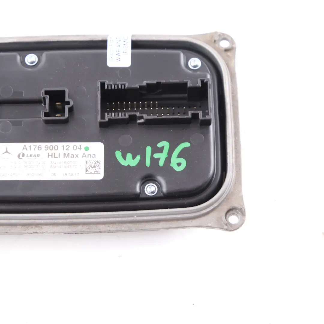 Modulo Luce Faro Unità Ballast LED per Mercedes W176 con numero di parte A1769001204 Mercedes W176 Modulo Luce Faro Unità Ballast LED - SKU A1769001204 - Numero di parte A1769001204