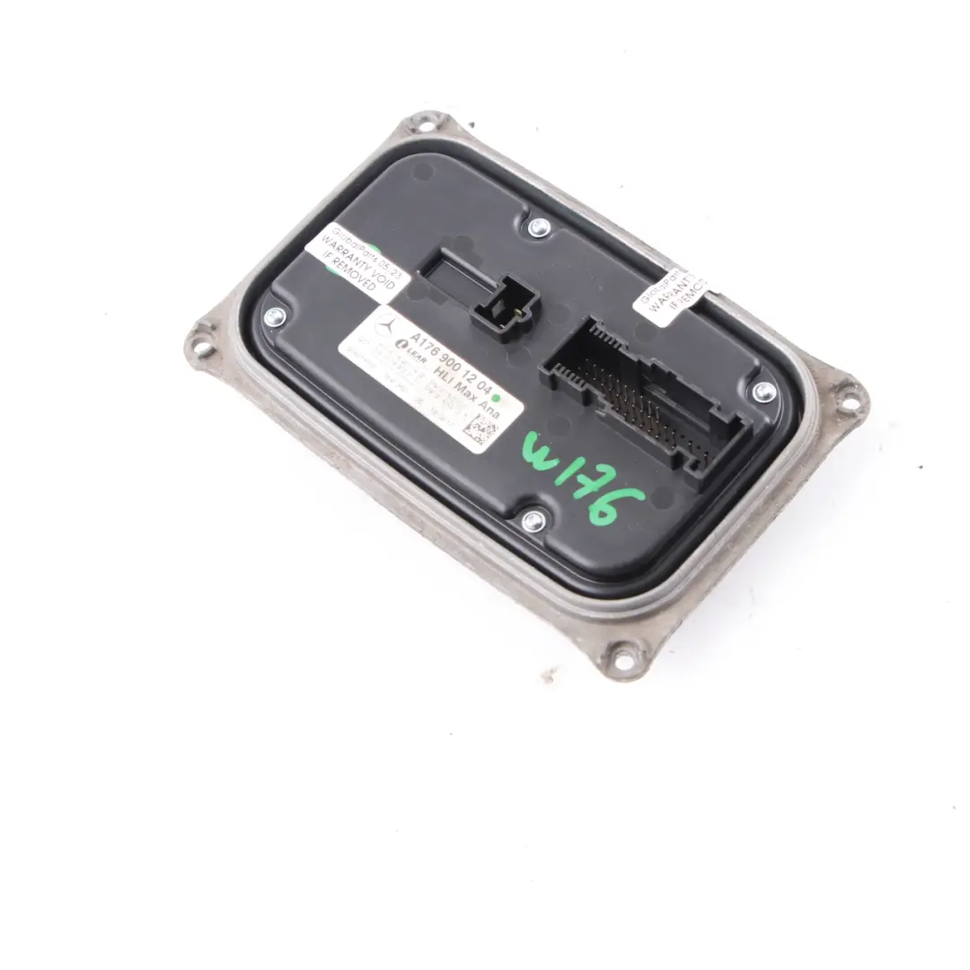 Modulo Luce Faro Unità Ballast LED per Mercedes W176 con numero di parte A1769001204 Mercedes W176 Modulo Luce Faro Unità Ballast LED - SKU A1769001204 - Numero di parte A1769001204