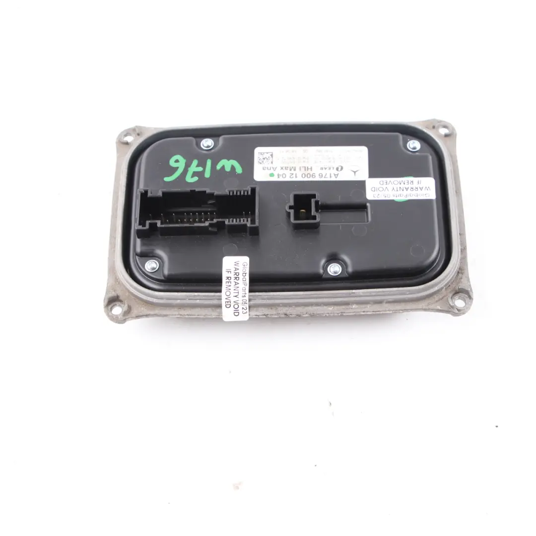 Modulo Luce Faro Unità Ballast LED per Mercedes W176 con numero di parte A1769001204 Mercedes W176 Modulo Luce Faro Unità Ballast LED - SKU A1769001204 - Numero di parte A1769001204