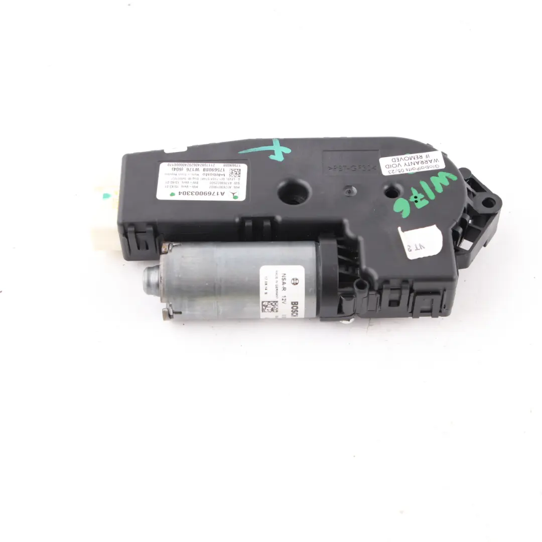 Sonnendach Motor Mercedes W176 Schiebedach Antrieb Glas Aktuator Einheit für mit Teilenummer A1769003304 Sonnendach Motor Mercedes W176 Schiebedach Antrieb Glas Aktuator Einheit - SKU A1769003304 - Teilenummer A1769003304