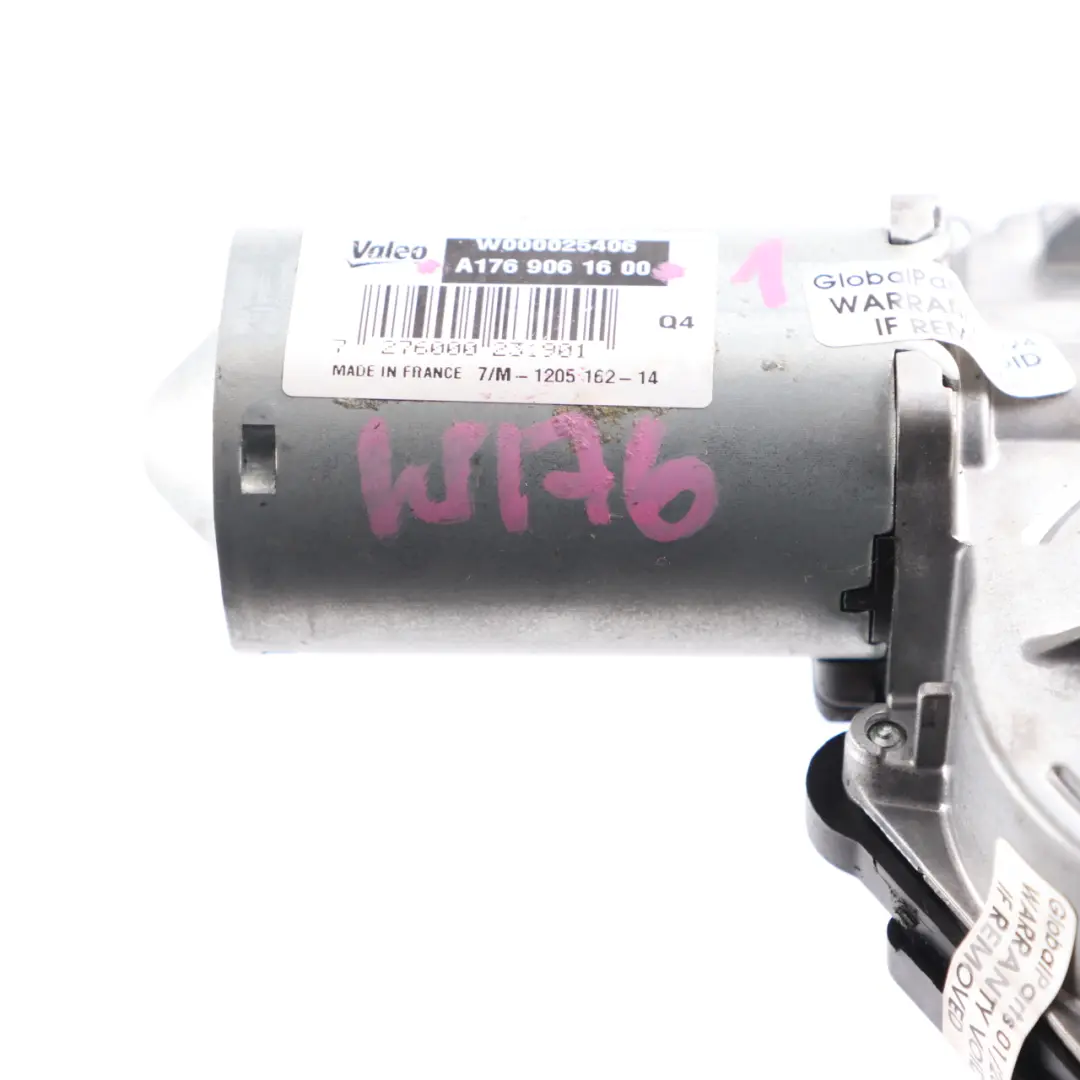 Wiper Motor Rear Window Tailgate Actuator to Mercedes W176 with Part number A1769061600 Mercedes W176 Wiper Motor Rear Window Tailgate Actuator - SKU A1769061600-1 - Part number A1769061600