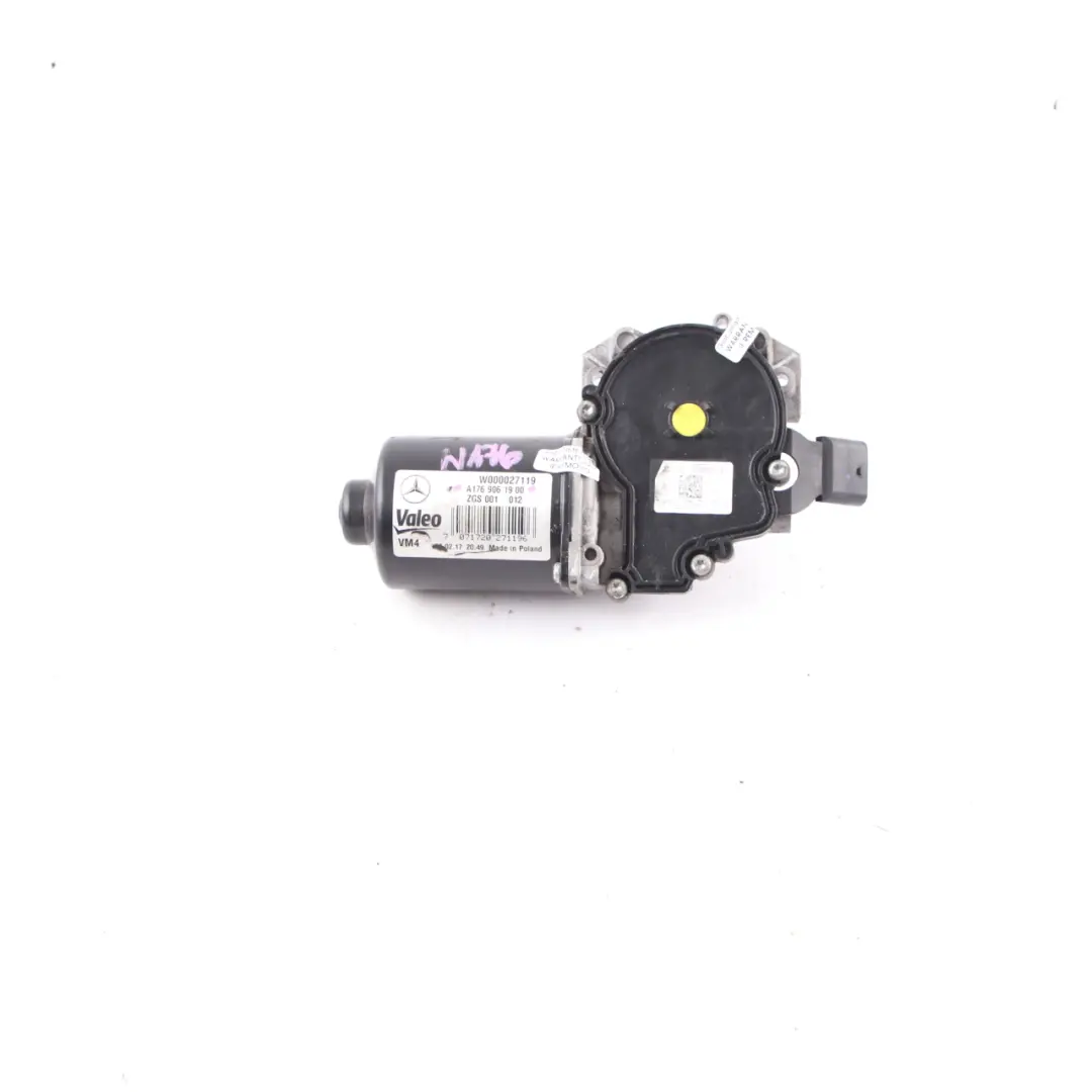 Windscreen Wiper Motor Drive Unit Front to Mercedes W176 with Part number A1769061900 Mercedes W176 Windscreen Wiper Motor Drive Unit Front - SKU A1769061900 - Part number A1769061900