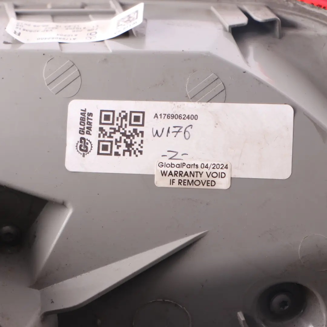 Lamp Light Right O/S Tail Light Side Panel to Mercedes W176 Rear with Part number A1769062400 Mercedes W176 Rear Lamp Light Right O/S Tail Light Side Panel - SKU A1769062400 - Part number A1769062400