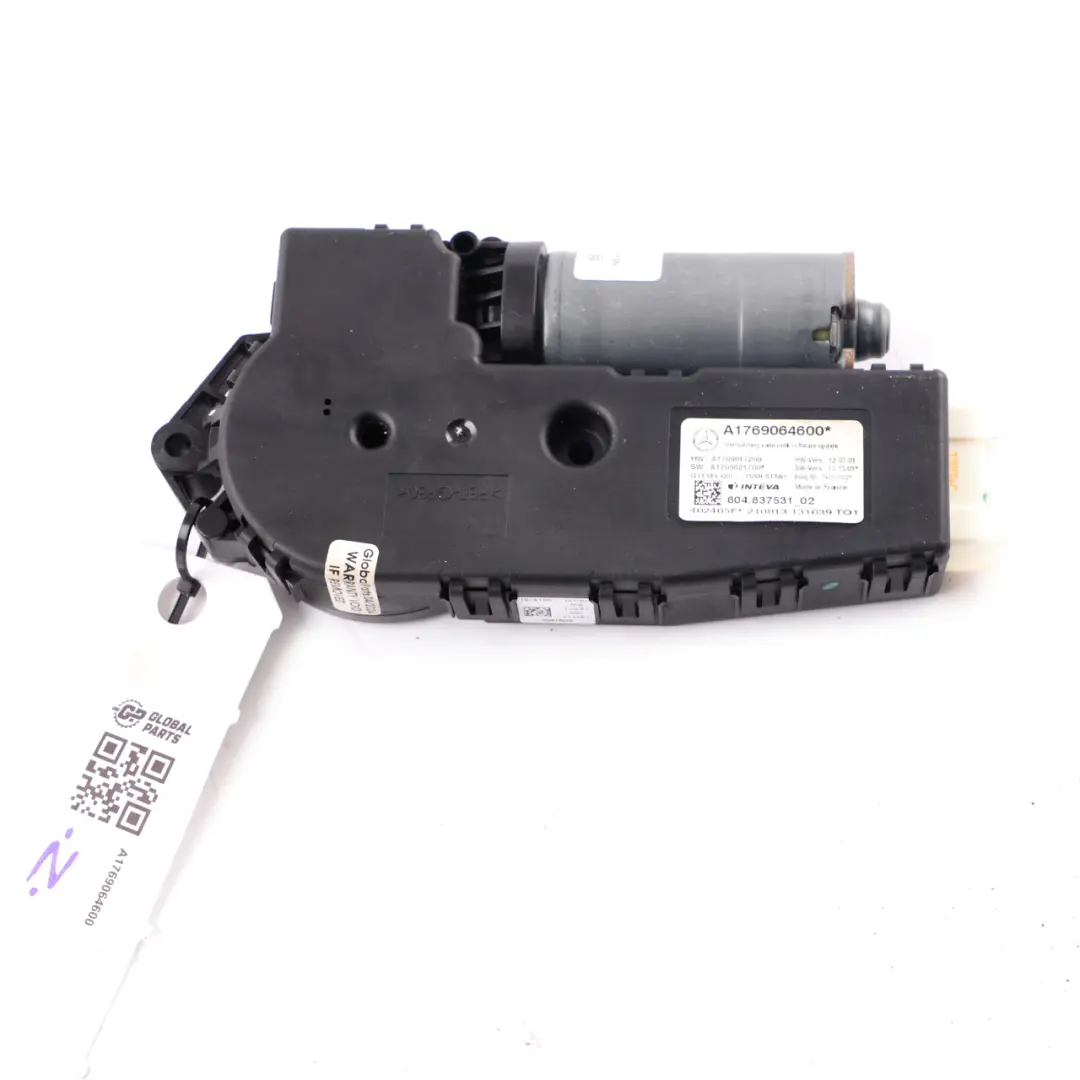Sliding Sunroof Panoramic Motor Drive Actuator to Mercedes C117 W176 with Part number A1769064600 Mercedes C117 W176 Sliding Sunroof Panoramic Motor Drive Actuator - SKU A1769064600 - Part number A1769064600