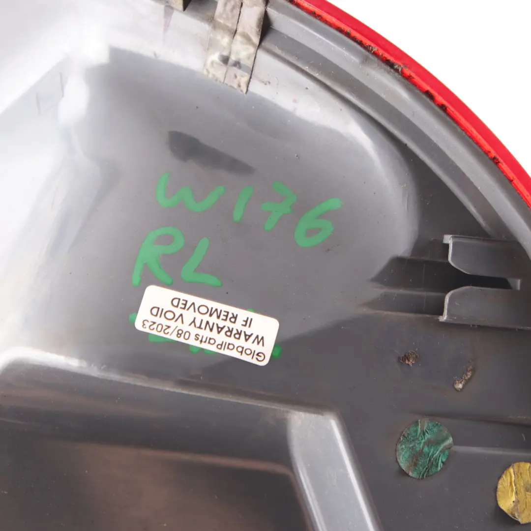 Mercedes W176 Rear Tail Light Lamp Side Panel Left N/S - SKU RHD-A1769065000 - Part number A1769065000