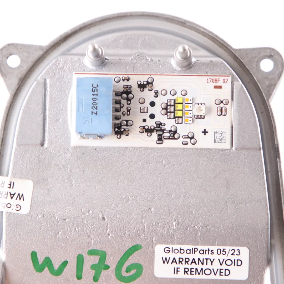 Headlight Ballast LED Control Module Front Left N/S to Mercedes W176 with Part number A1769066500 Mercedes W176 Headlight Ballast LED Control Module Front Left N/S - SKU A1769066500 - Part number A1769066500