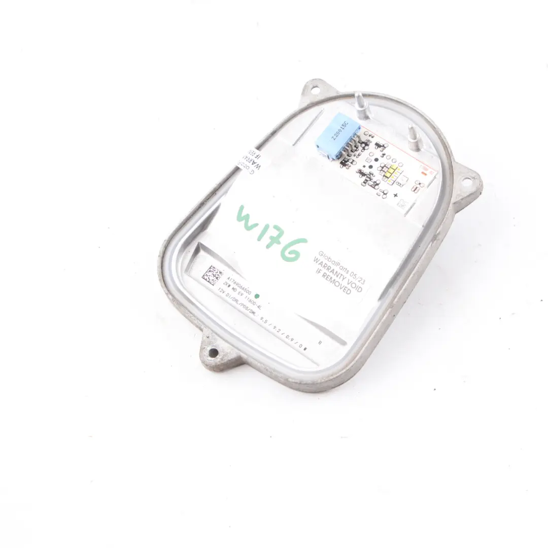 Scheinwerfer Vorschaltgerä LED Steuermodul Vorne Links für Mercedes W176 mit Teilenummer A1769066500 Mercedes W176 Scheinwerfer Vorschaltgerä LED Steuermodul Vorne Links - SKU A1769066500 - Teilenummer A1769066500