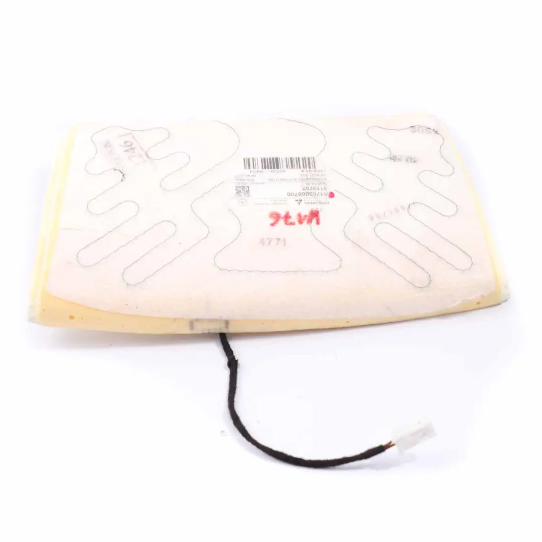 Mercedes W176 Front Seat Cover Heating Heated Seat Mat Pad Foam - SKU A1769066700 - Part number A1769066700
