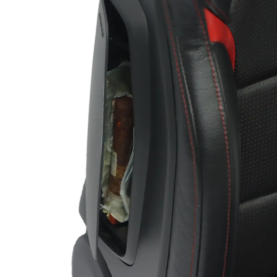 Front Seat Mercedes C117 W176 Right O/S AMG Leather Black Red Heated Memory  - SKU rhd-A1769103902-1 - Part number A1769103902