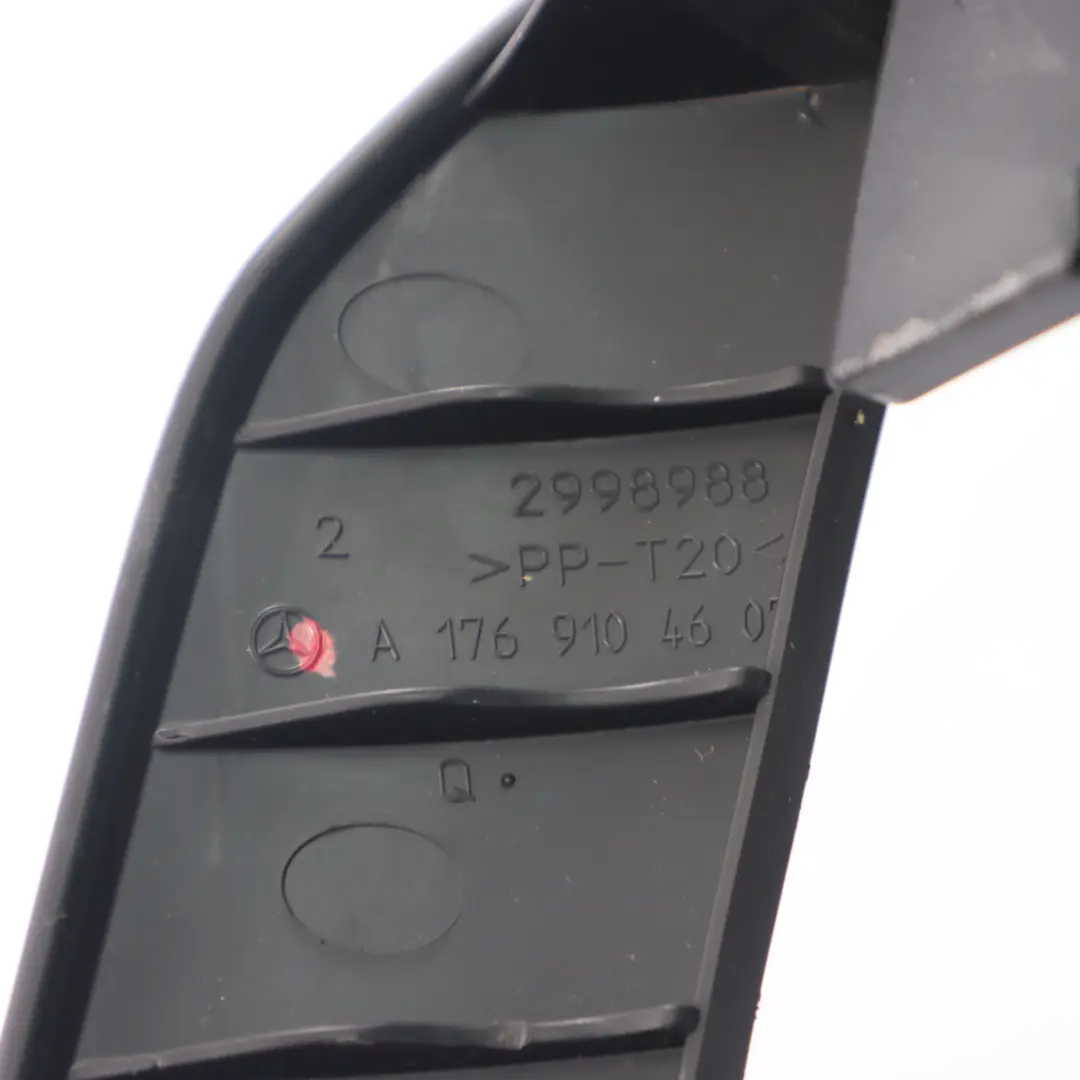  Backrest Trim Mercedes C117 W176 Front Seat Cover Left N/S Bracket - SKU A1769104607 - Part number A1769104607