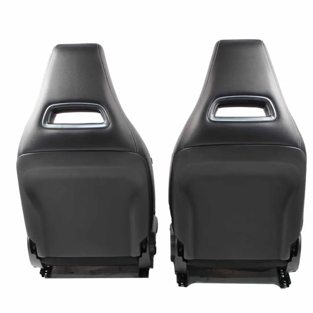 Seats Mercedes W176 Half-Leather Black Front Rear Seat Set to with Part number A1769105600 Seats Mercedes W176 Half-Leather Black Front Rear Seat Set - SKU A1769105600-1 - Part number A1769105600