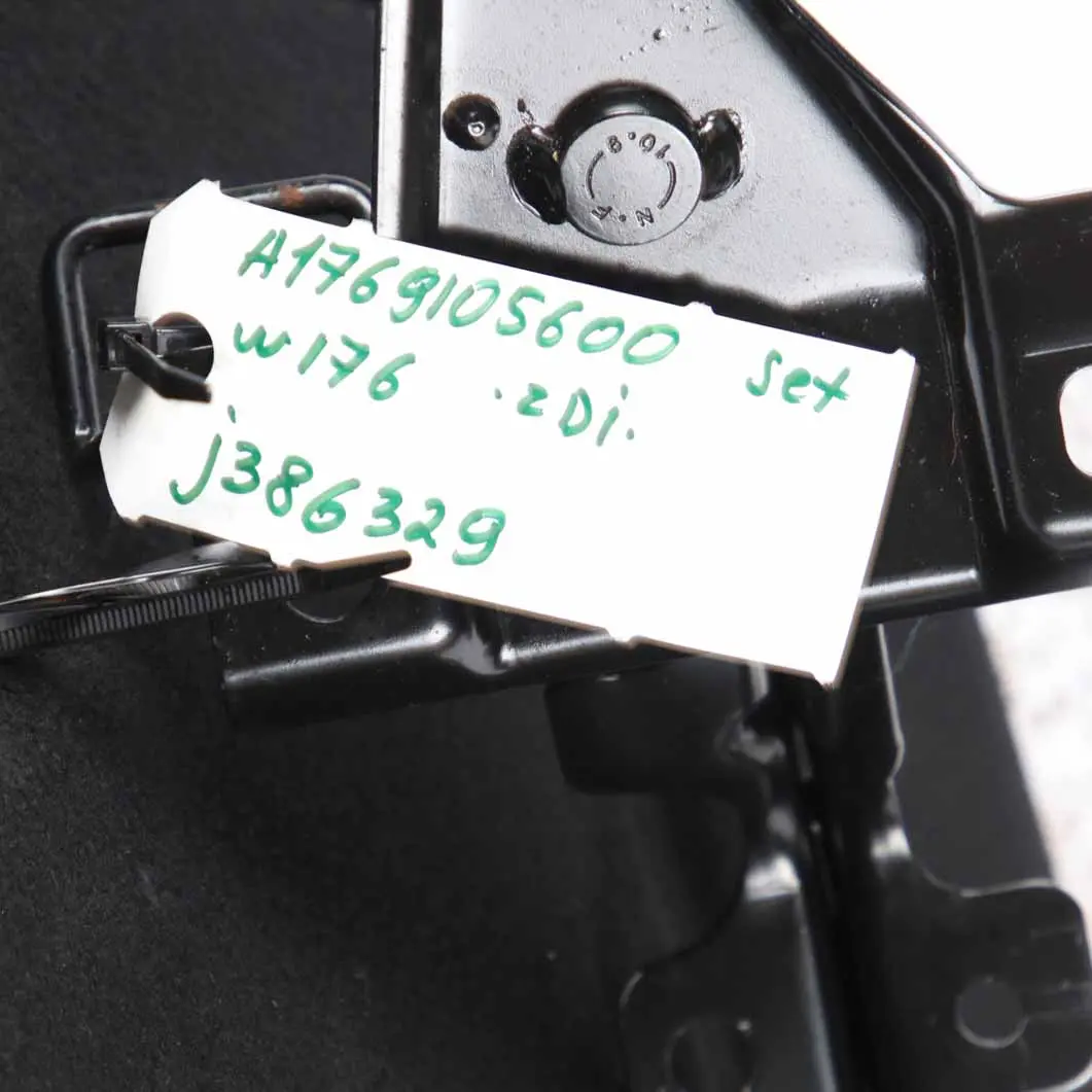 Seats Mercedes W176 Half-Leather Black Front Rear Seat Set to with Part number A1769105600 Seats Mercedes W176 Half-Leather Black Front Rear Seat Set - SKU A1769105600-1 - Part number A1769105600