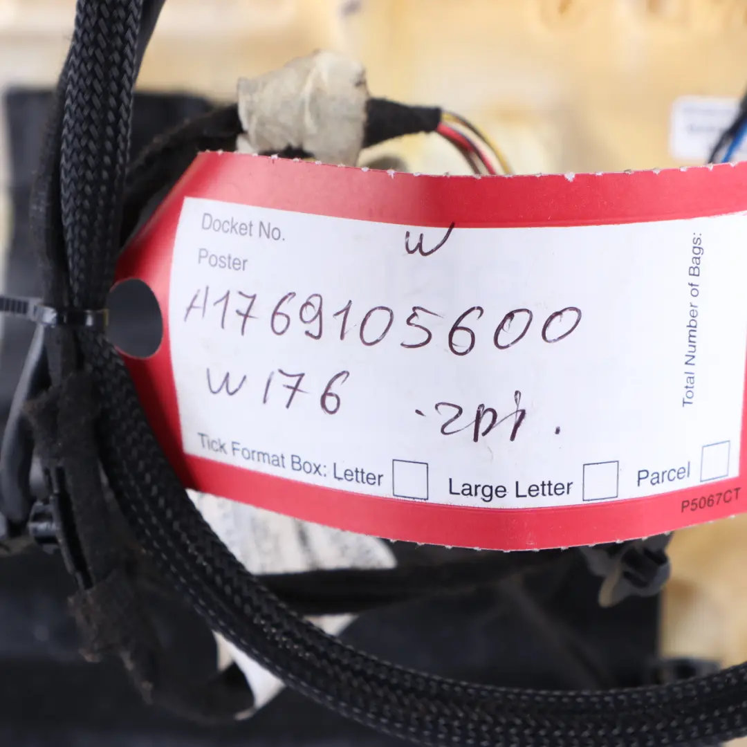 Front Seat Cover Heated Cloth Fabric Leather Black Anthracite to Mercedes W176 with Part number A1769105600 Mercedes W176 Front Seat Cover Heated Cloth Fabric Leather Black Anthracite - SKU A1769105600 - Part number A1769105600