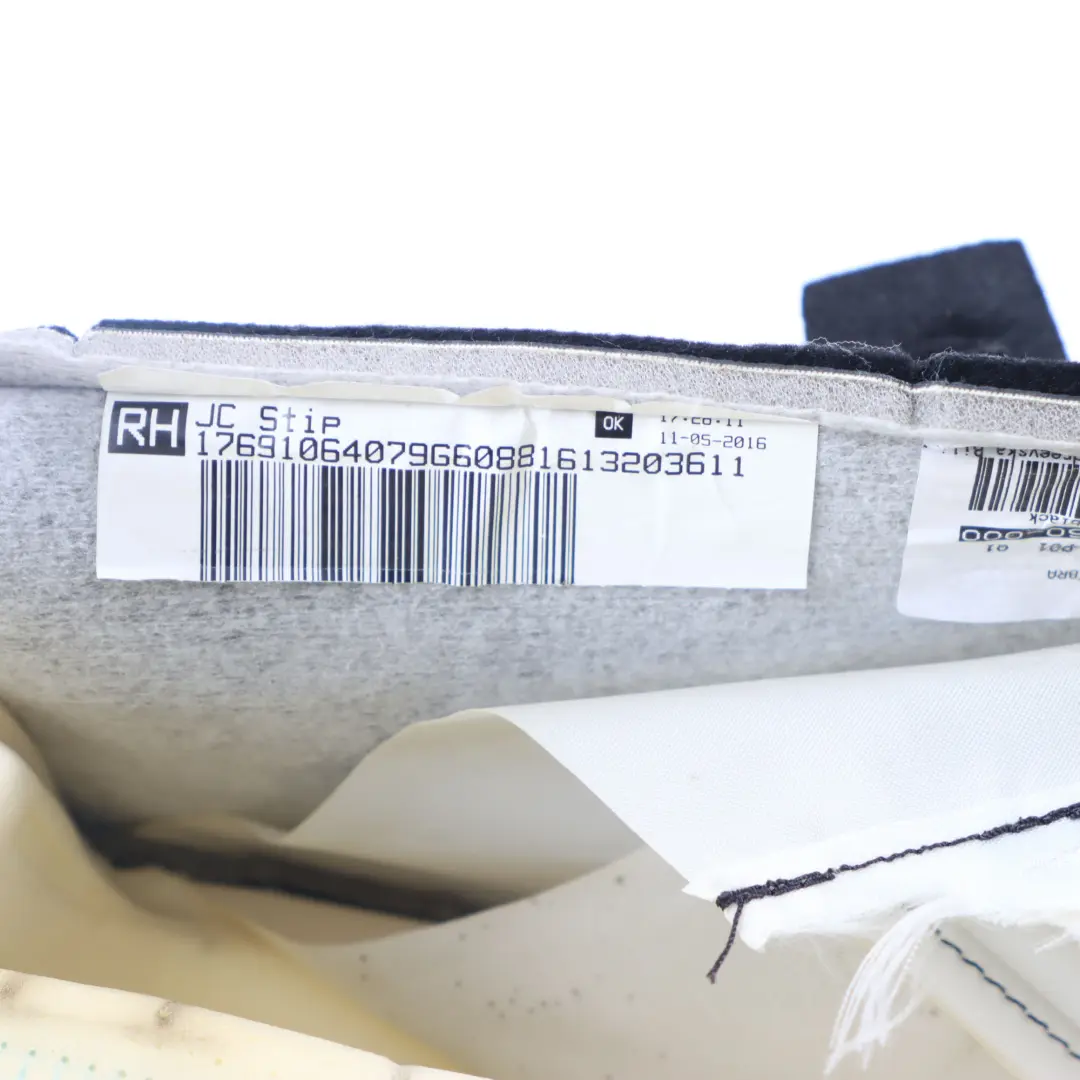 Mercedes W176 Siège Avant Droit Dossier Chauffant Tissu Simili Cuir - SKU A1769106407 - Numéro de pièce A1769106407