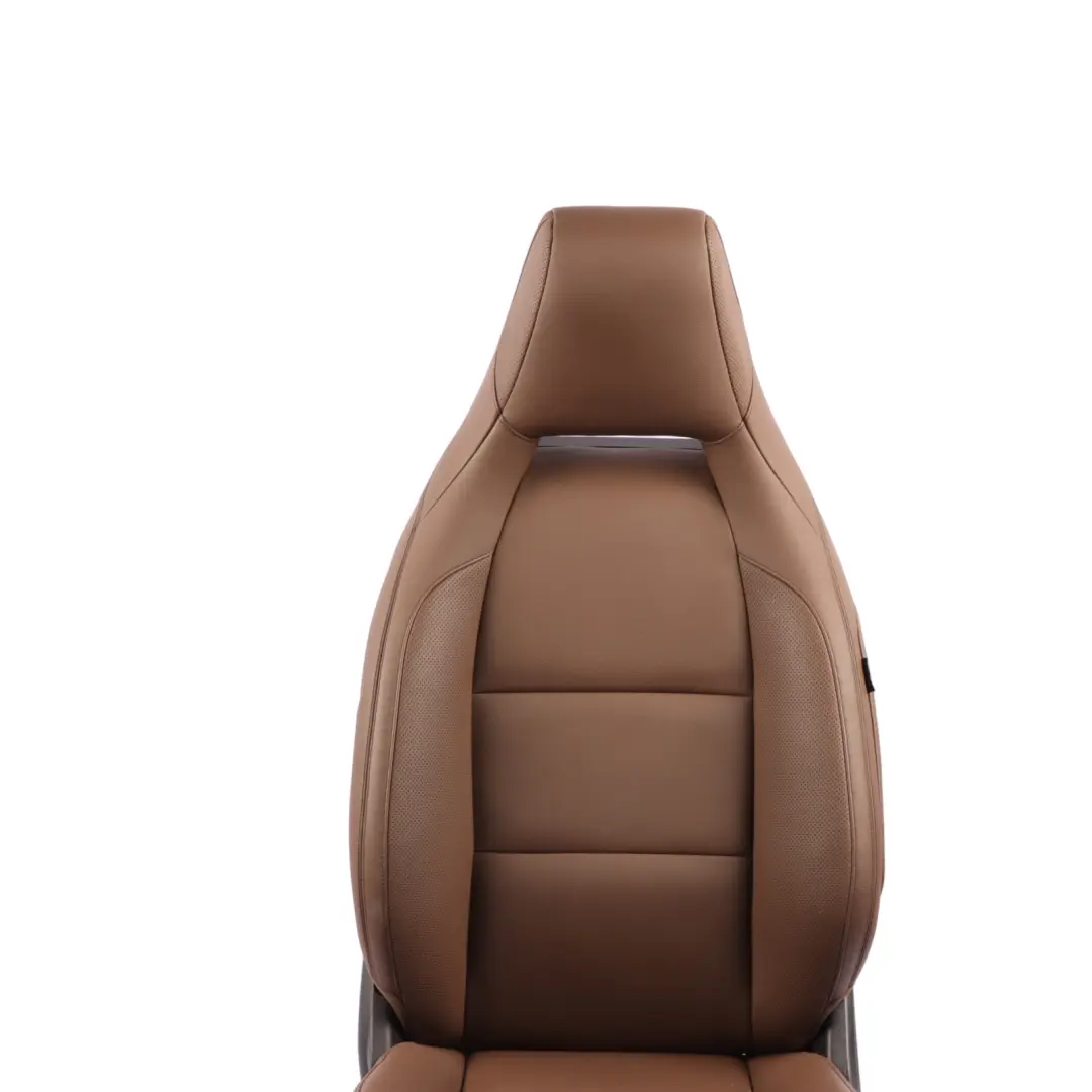 Front Seat Left N/S Memory Heated Leather Nappa Brown to Mercedes GLA X156 AMG with Part number A1769107901 Mercedes GLA X156 AMG Front Seat Left N/S Memory Heated Leather Nappa Brown - SKU A1769107901-1 - Part number A1769107901