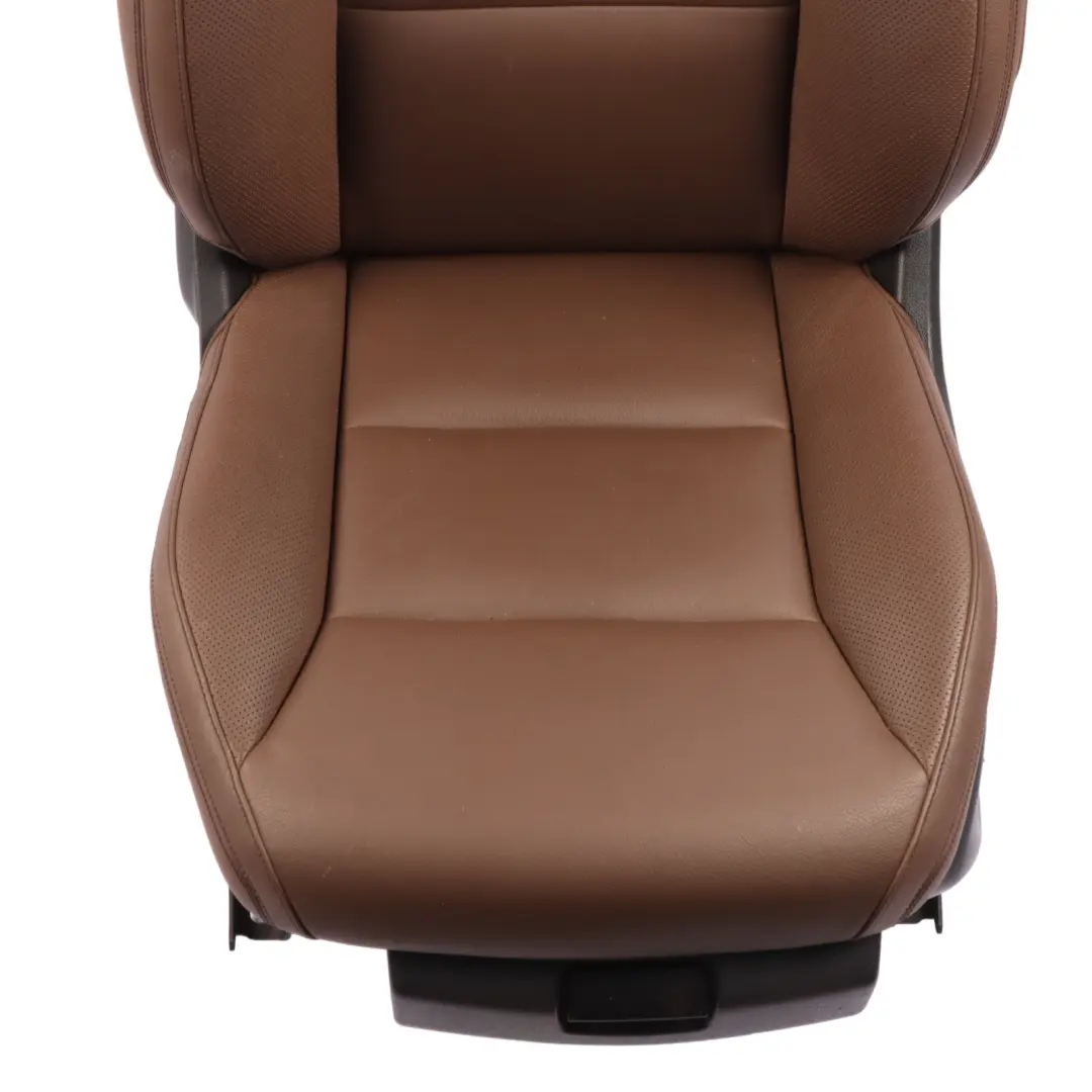 Front Seat Left N/S Memory Heated Leather Nappa Brown to Mercedes GLA X156 AMG with Part number A1769107901 Mercedes GLA X156 AMG Front Seat Left N/S Memory Heated Leather Nappa Brown - SKU A1769107901-1 - Part number A1769107901