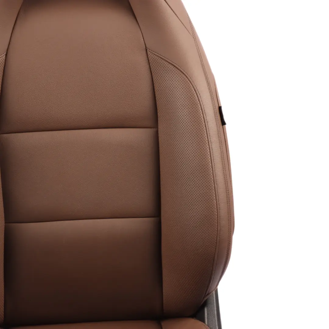 Front Seat Left N/S Memory Heated Leather Nappa Brown to Mercedes GLA X156 AMG with Part number A1769107901 Mercedes GLA X156 AMG Front Seat Left N/S Memory Heated Leather Nappa Brown - SKU A1769107901-1 - Part number A1769107901