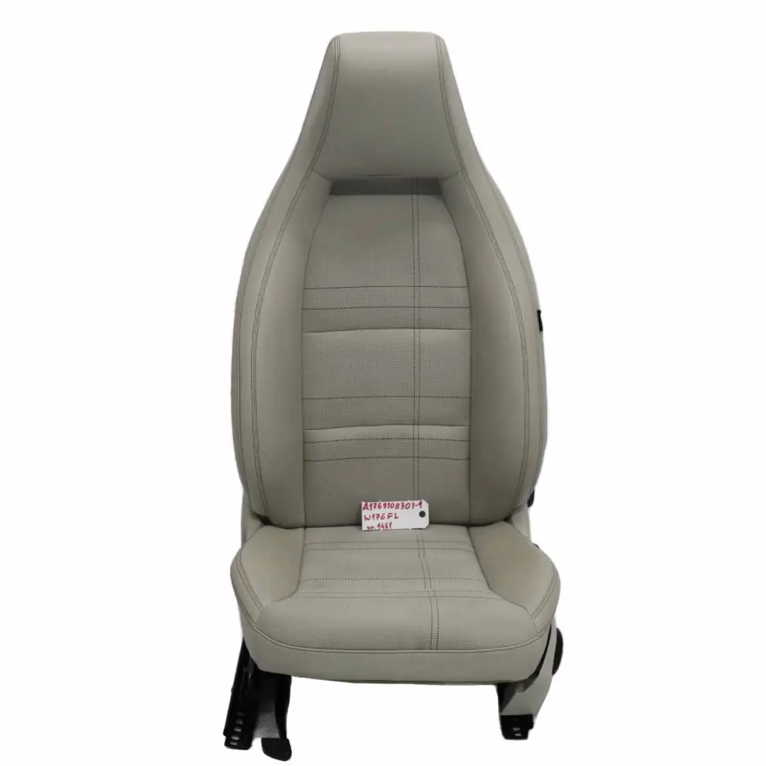 Mercedes W176 Asiento Delantero Sport Izquierdo Cuero / Tela - SKU A1769108301-1 - Número de pieza A1769108301