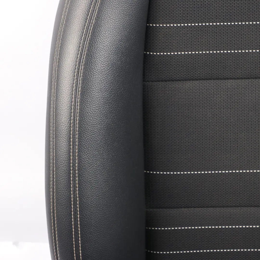 Vordersitz Sport Links Leder/Stoff Schwarz Innenausstattung für Mercedes W176 mit Teilenummer A1769108301 Mercedes W176 Vordersitz Sport Links Leder/Stoff Schwarz Innenausstattung - SKU A1769108301-2 - Teilenummer A1769108301