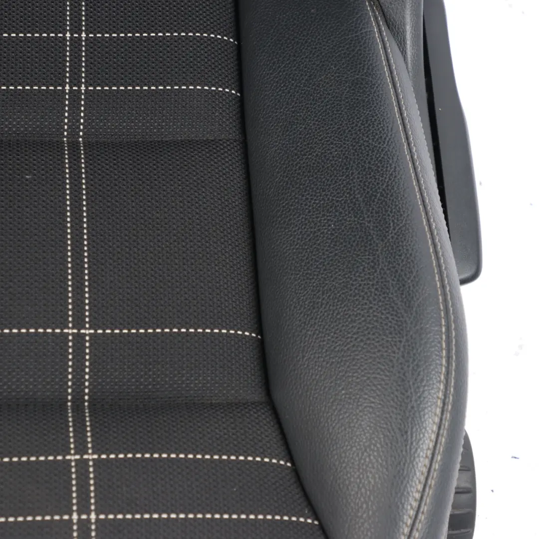 Fotel Sport Lewy Przód Pół Skóra Czarne do Mercedes W176 o numerze A1769108301 Mercedes W176 Fotel Sport Lewy Przód Pół Skóra Czarne - SKU A1769108301-2 - Numer Części A1769108301