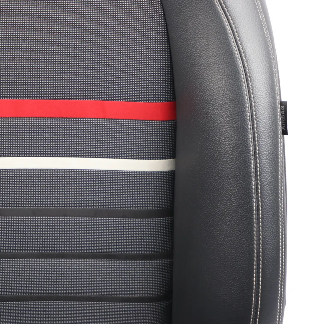 Mercedes W176 Front Seat Sport Left N/S Leather / Cloth Fabric Black - SKU A1769108501-1 - Part number A1769108501